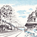 Crealy-1978c-Hopewell-Train-Station-Xmas-Special-Card-HwRR-DHS