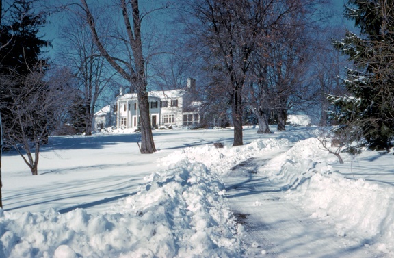 1961-Snowstorm-Stony Brook Rd-House-PHG