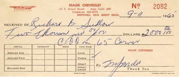 1965-HwBoro-Malek-Chevrolet-Receipt-DHS 03