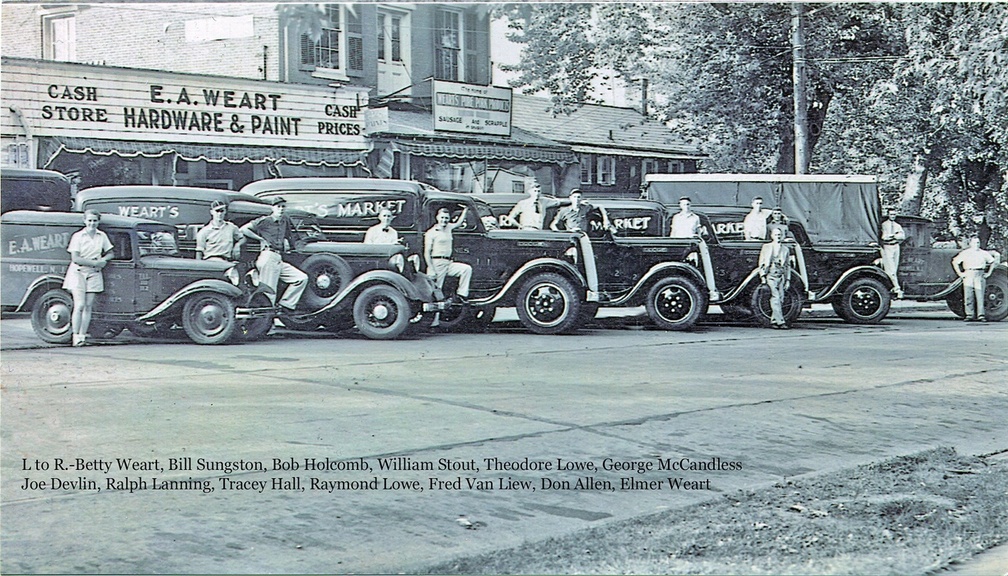 Broad East-038-1936-ph-Wearts Store Trucks Broad Names-JMC