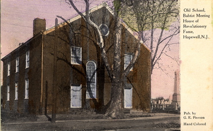 Broad West-046-1907-pc-Old School Baptist Meeting rev tree-Pierson hcolor 19xx-WF 149
