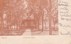 Broad West-079-1905-pc-Presbyterian Church front-Fine undiv 19xx-SC 041