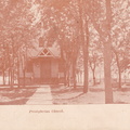 Broad West-079-1905-pc-Presbyterian Church front-Fine undiv 19xx-SC 041