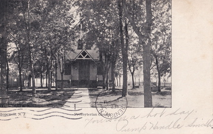 Broad West-079-1906-pc-Presbyterian Church front-Fine undiv-SC2 016