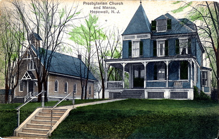 Broad West-083-1907-pc-Presbyterian Church Manse-hcolor-WF 155