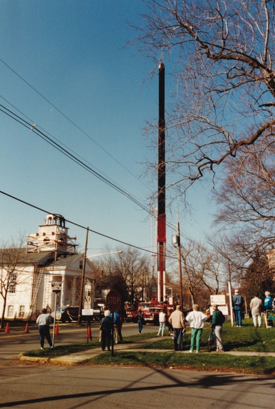 Broad East-003-1993-ph-Calvary Baptist Church Steeple-CBC 015