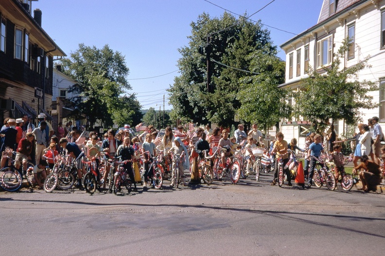 Broad East-015-1970-ph-Memorial Parade Seminary Bikes-TD 01