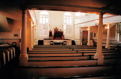 Broad West-046-2010-ph-Old School Baptist Church-Interior Back-REL 05