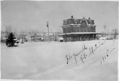 Railroad-002-1915-ph-Train Station snow Front-HwRR-JMF 210707