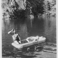 1946-Hw-Quarry-Lake-Navy-Raft-JML SB 349