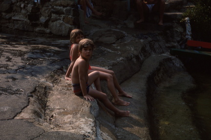 1976-Hw-Quarry-Lake-Entrance-Steps-Sitting-TD 749