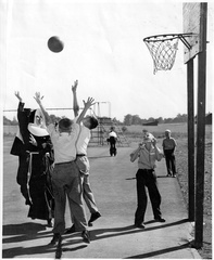 1955q-St Michaels-Playground-Basketball-Sr-Terence-DArcy-SOSF S4 15