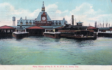 1908-NYC-Jersey-City-pc-CRRNJ-Ferry-House-Union-DD 15