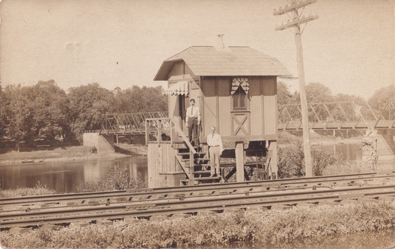 Zz Wash Cross-xxx-1909-pc-RR Telegraph Office Canal-rp-SC 166